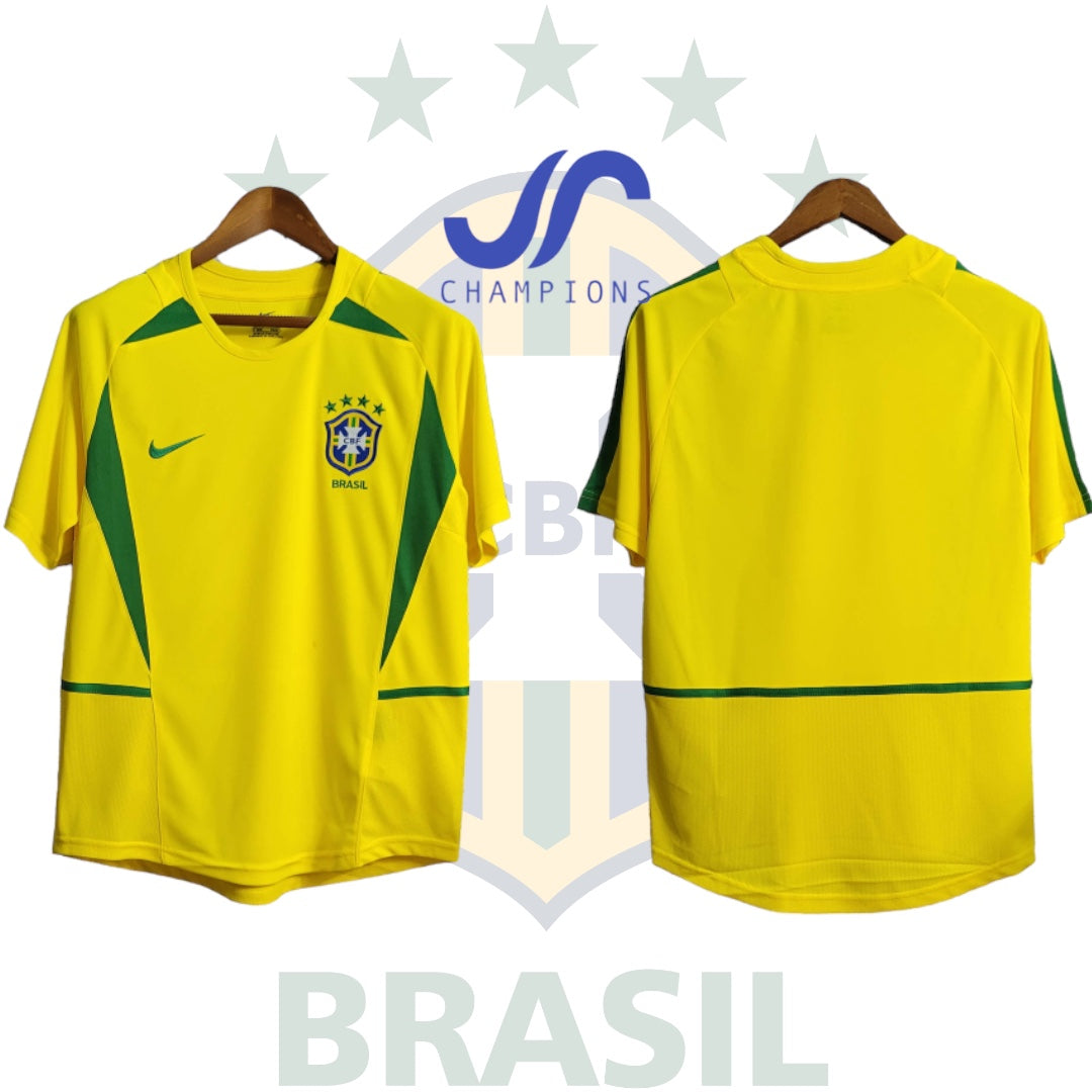Brazil 2002 Home & Away Jersys