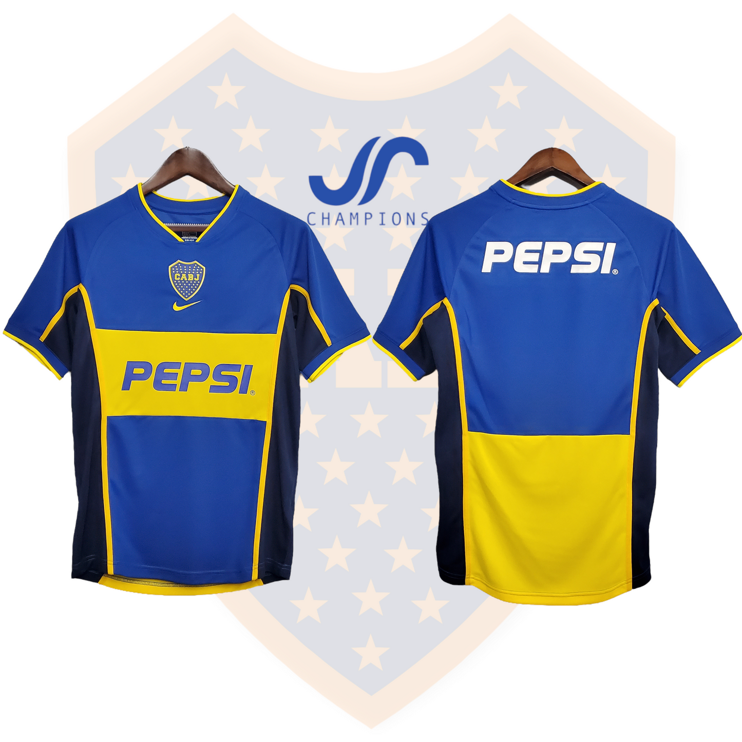 Boca Juniors Home & Away Jerseys 02/03