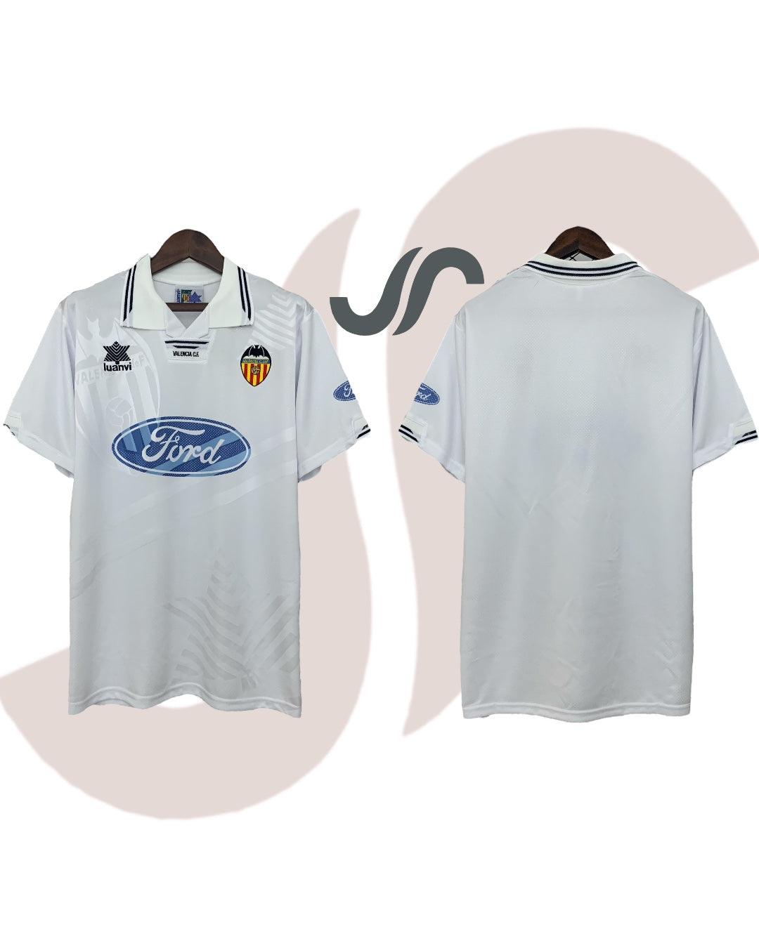 Valencia 99/00 Home Jersey