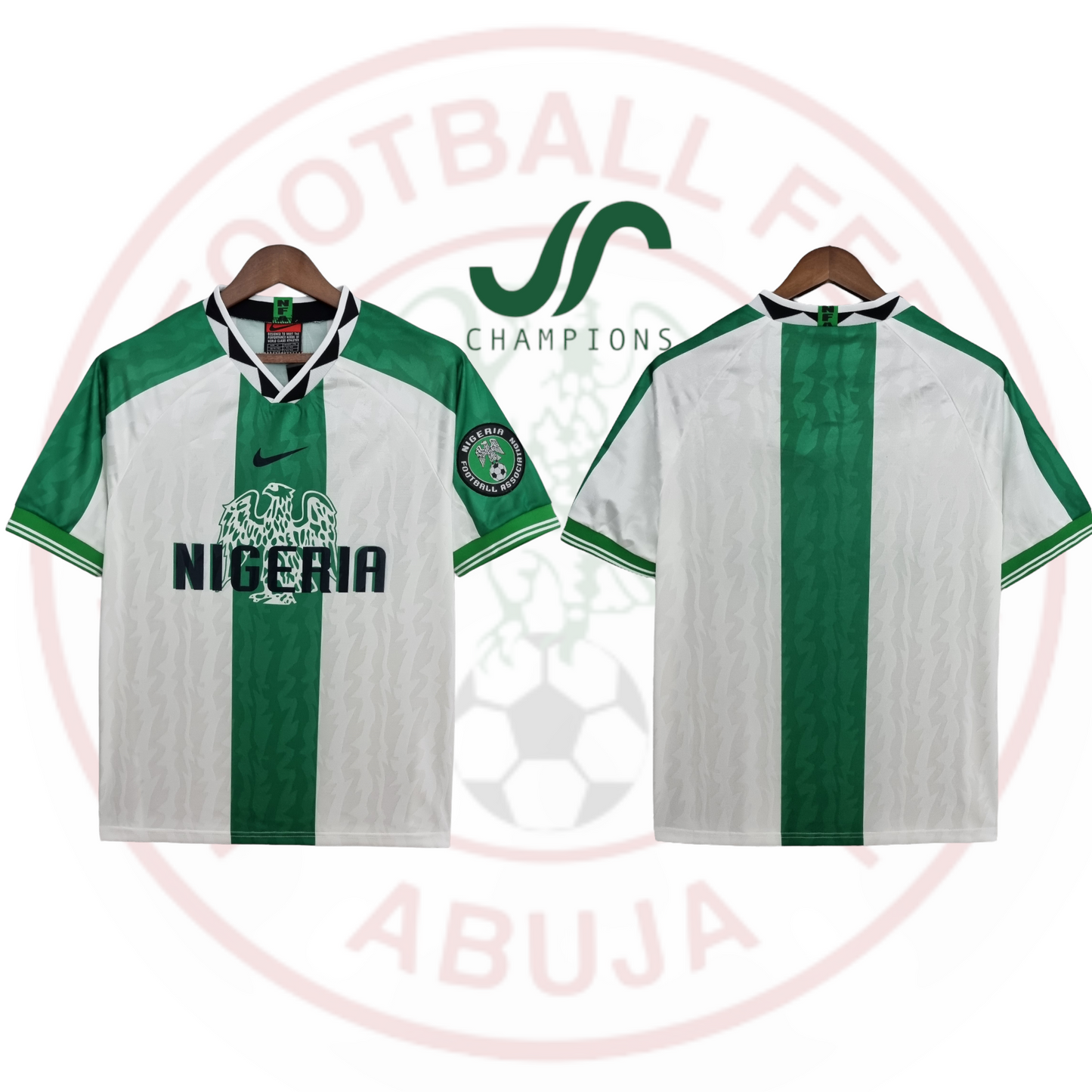 Nigeria Home & Away 1996 Jerseys