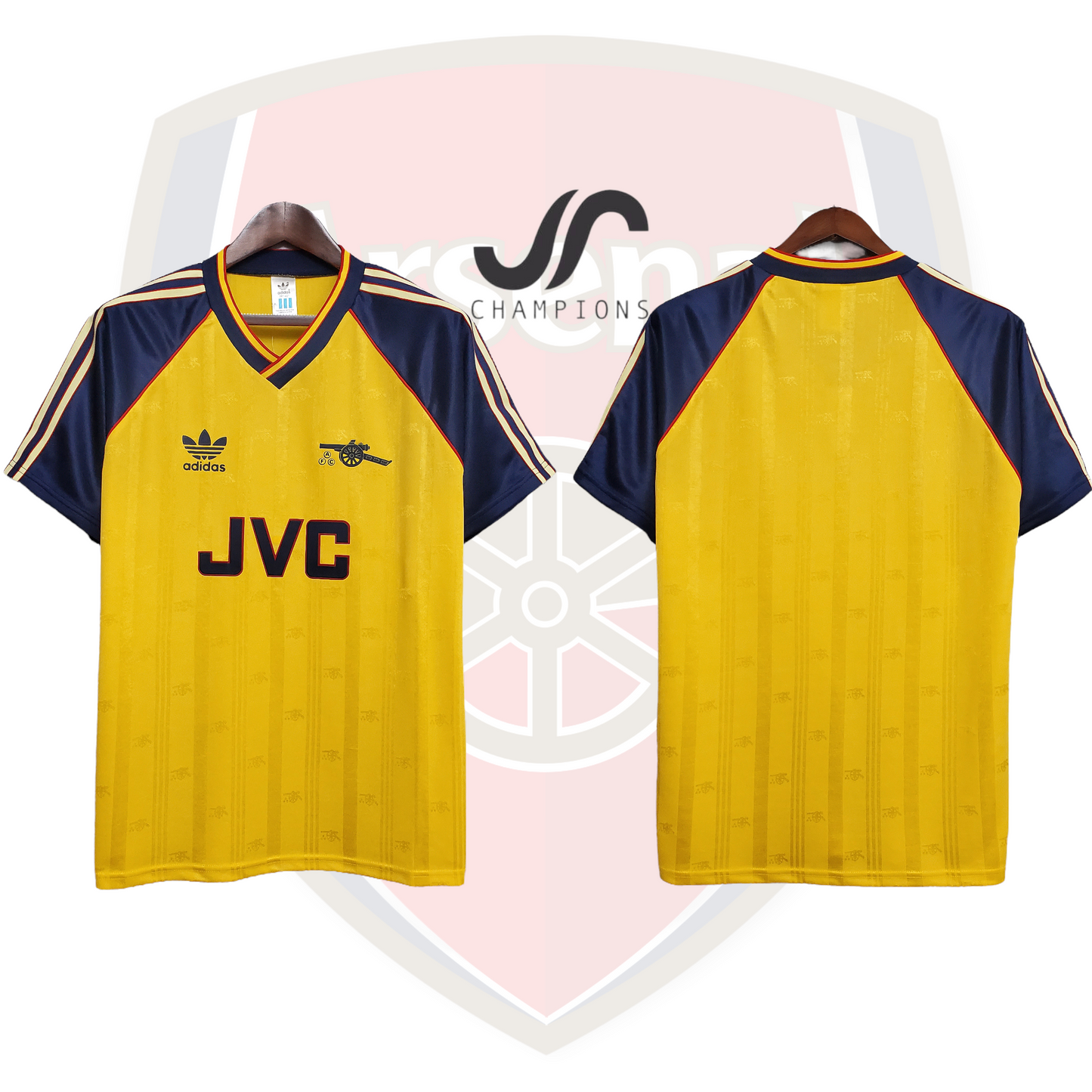 Arsenal 88/89 Home & Away Jerseys