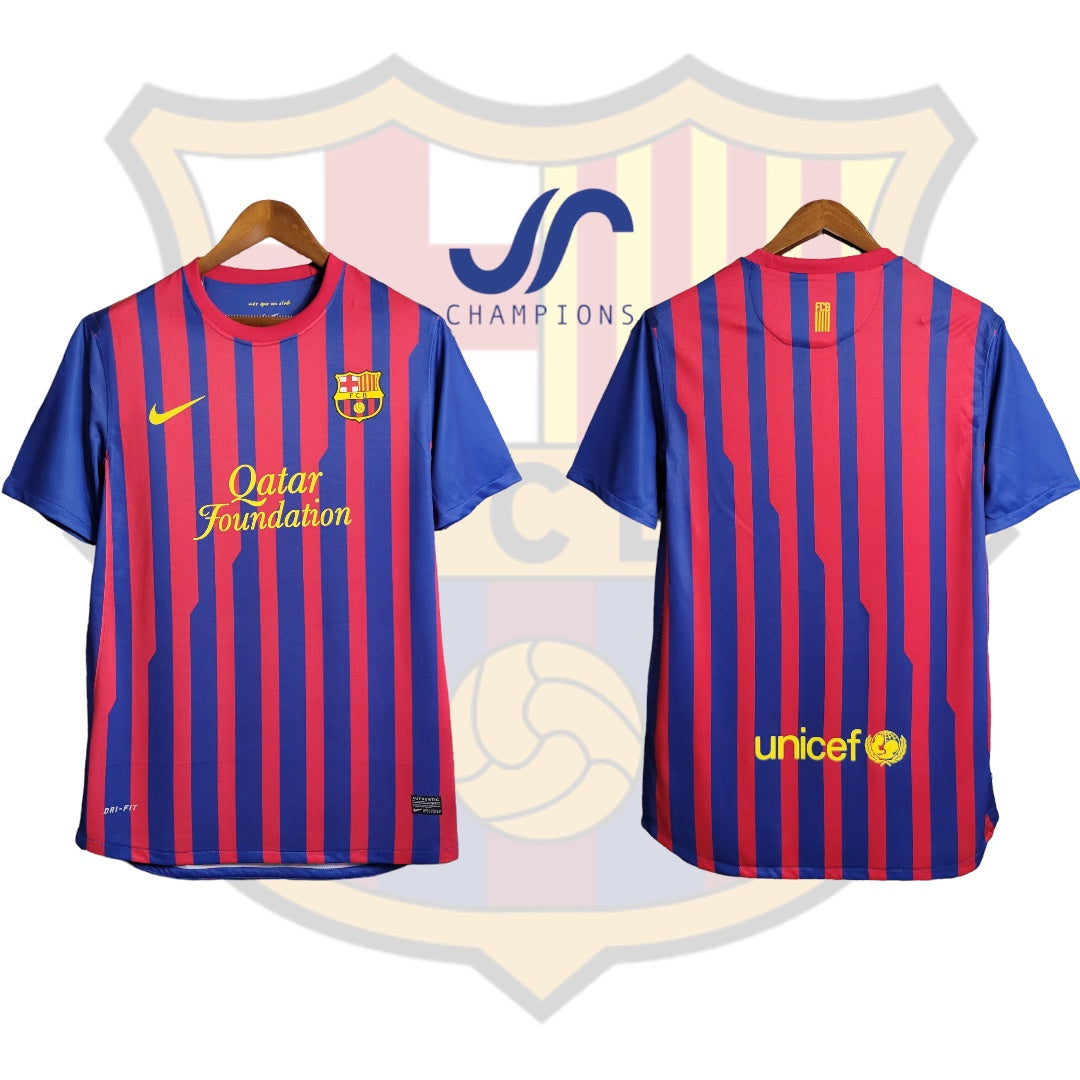 Barcelona 11/12 Home Jersey