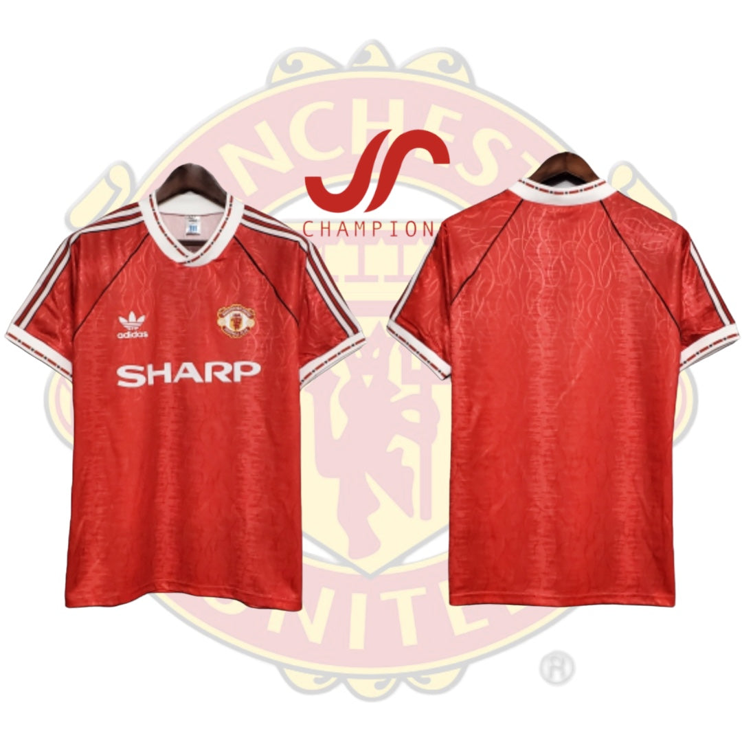 Manchester United 1992 Home & Away Jerseys