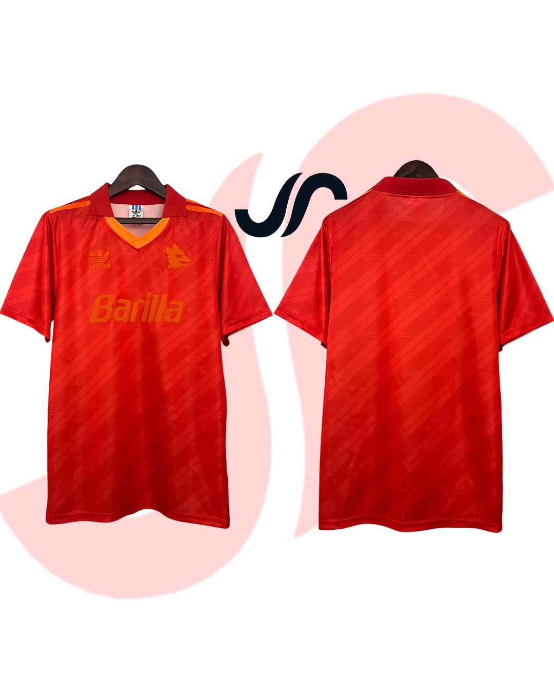 As Roma 92/94 Home Jersey