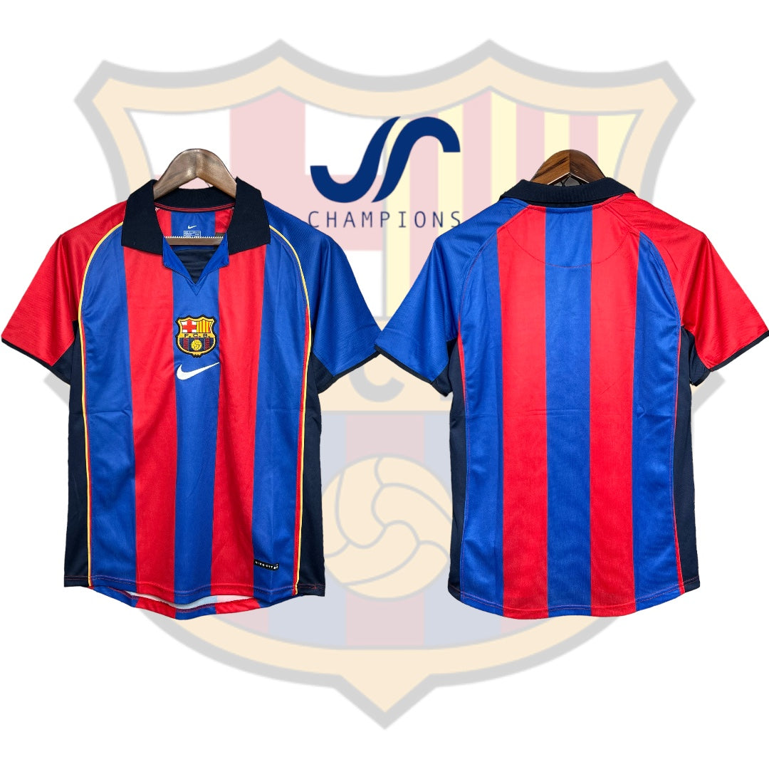 Barcelona 01/02 Home Jersey