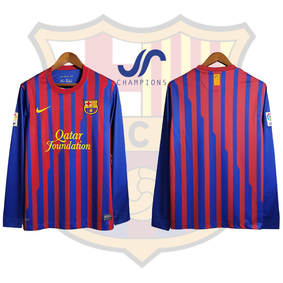 Barcelona 11/12 Home Jersey