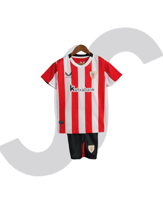 Athletic Bilbao 24/25 Kids Home Set