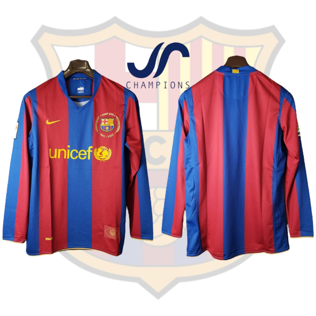 Barcelona 07/08 Home Jersey