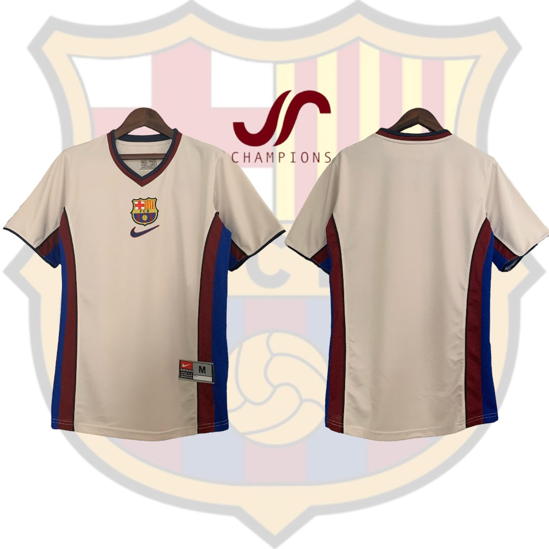 Barcelona Home & Away Jerseys 1999