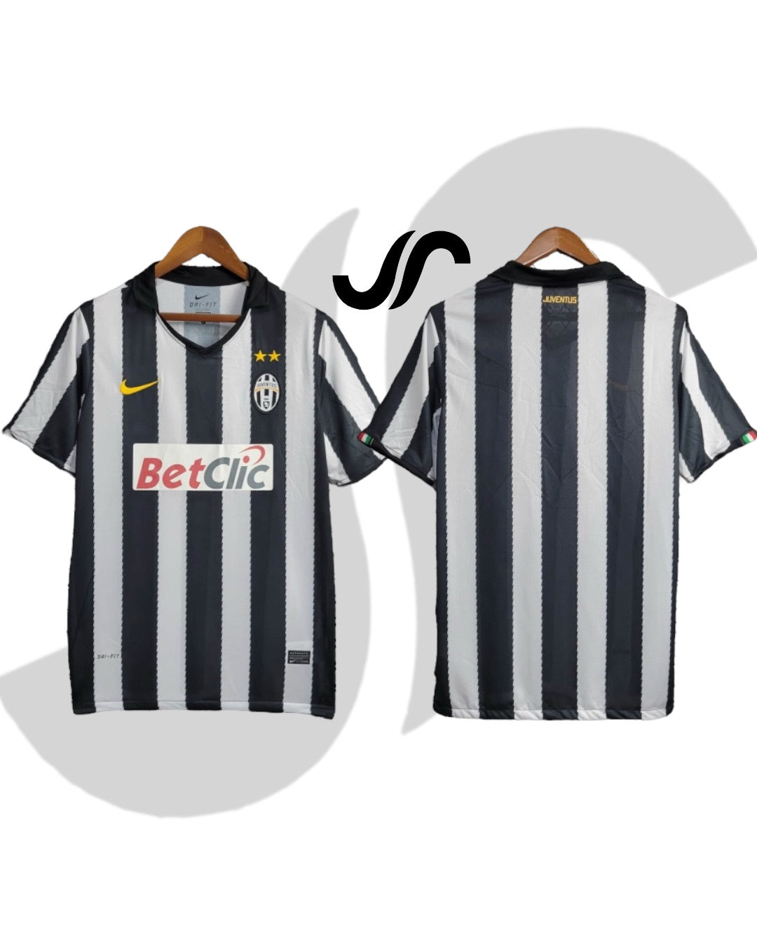 Juventus 10/11 Home & Away Jerseys