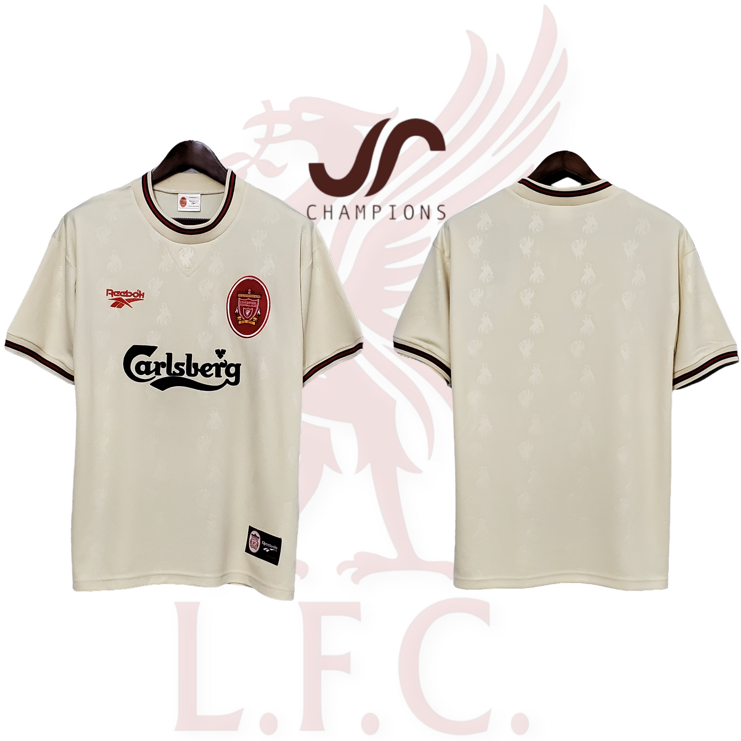 Liverpool Home & Away Jerseys 95/96