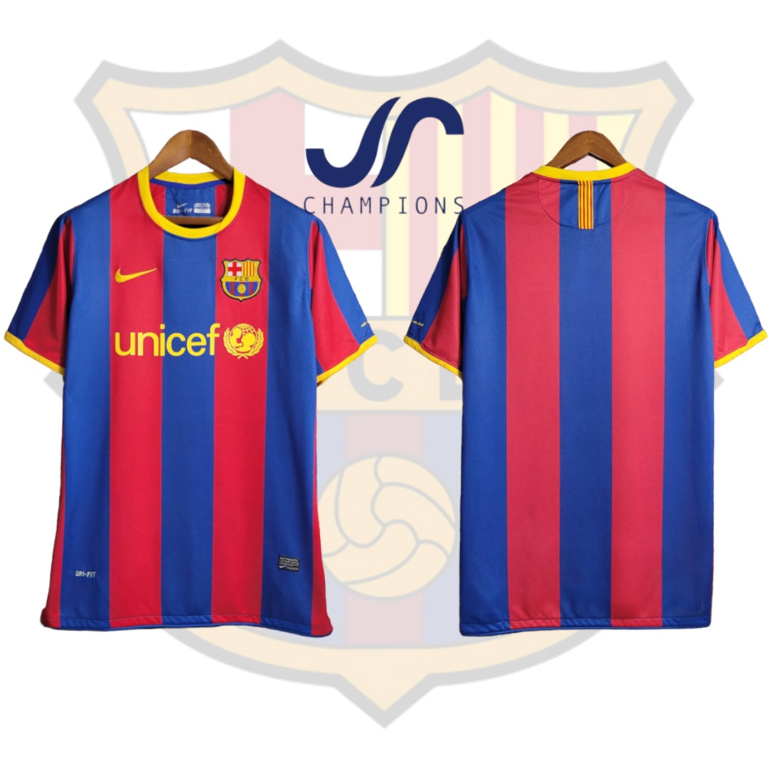 Barcelona 10/11 Home Jersey