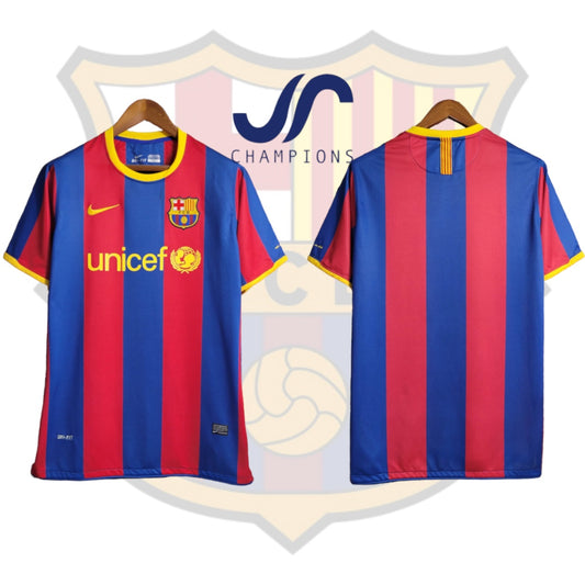 Barcelona 10/11 Home Jersey